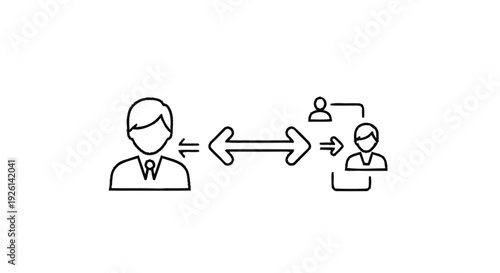 Business people communicating and collaborating in a professional setting.