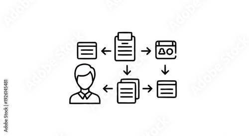 Business Process Flowchart and Workflow Management System.