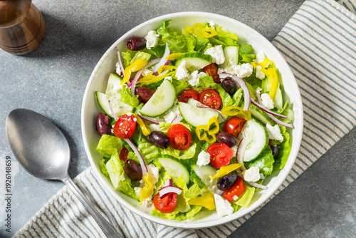 Healthy Organic Greek Salad