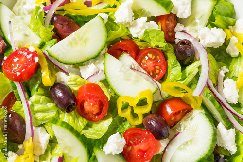 Healthy Organic Greek Salad