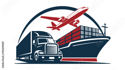 Integration of air, sea, and land freight transportation methods