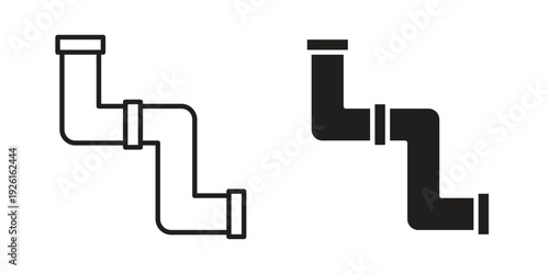 Plumbing icon vector illustrations. vector glyph flat icons