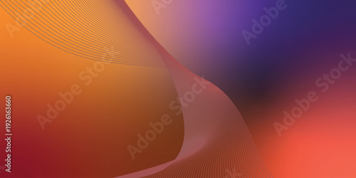 Glowing yellow, Medium, and brown gradient waves flowing across a textured dark grainy background, with soft luminous highlights and smooth blending, ideal for modern header, banner, or poster design.