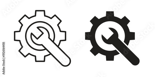 Repair icon vector illustrations. vector glyph flat icons