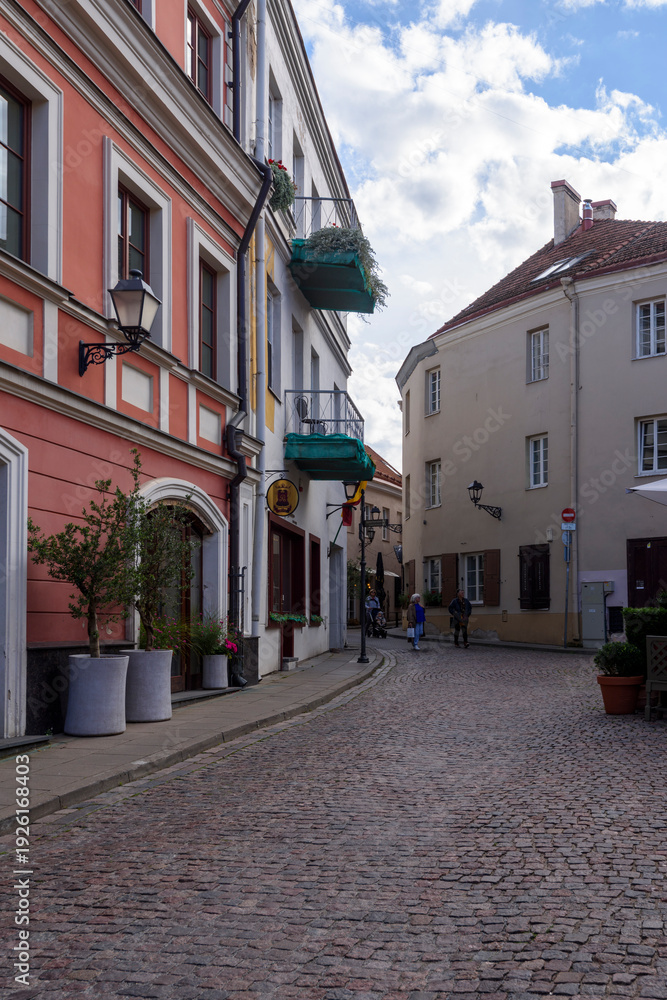 Fototapeta premium Vilnius The Capital City of Lithuania, Balkins