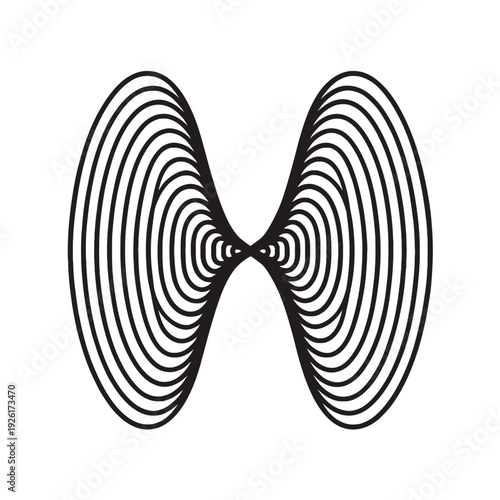 black and white butterfly