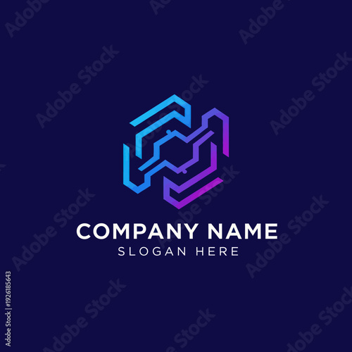 Modern Business Logo Design Template.