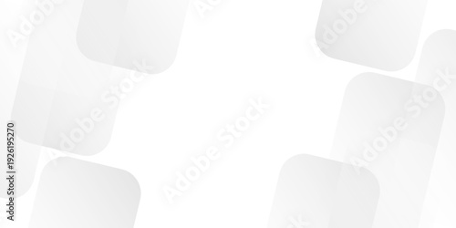 abstract lines white square triangle wave technology minimal creative lined digital Shapes. modern white and grey gradient color geometric line pattern background for website banner.