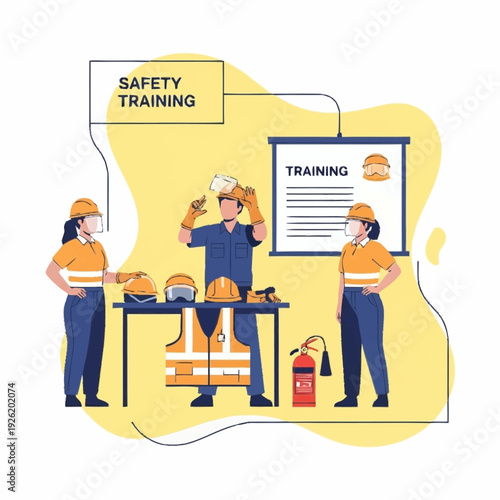Safety Training Session for Construction Workers.