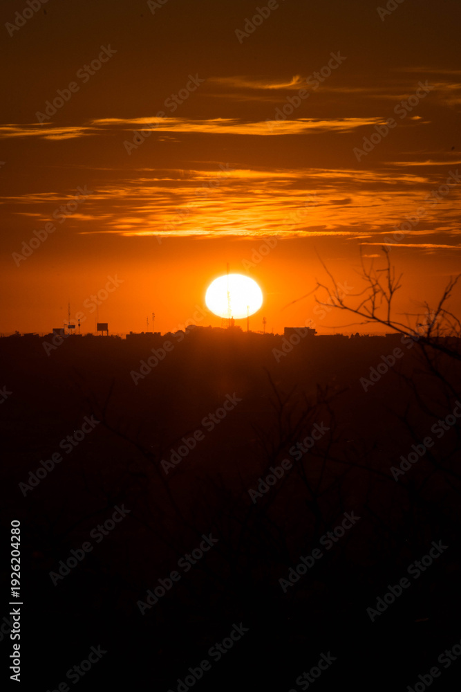 Obraz premium atardecer