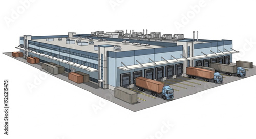 freight train with cargo containers