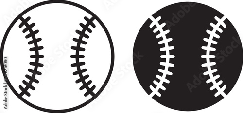 Black and white baseball sports