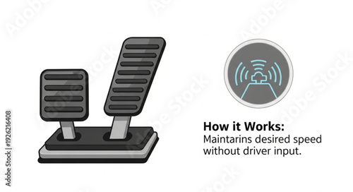 Cruise Control Pedals for Vehicle.