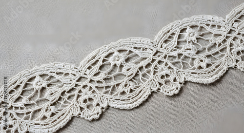 Wallpaper Mural Close up of delicate fabric edging on clothing Torontodigital.ca