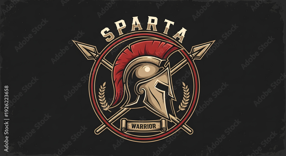 custom made wallpaper toronto digitalIconic ancient warrior helmet representing strength