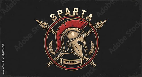 Wallpaper Mural Iconic ancient warrior helmet representing strength Torontodigital.ca