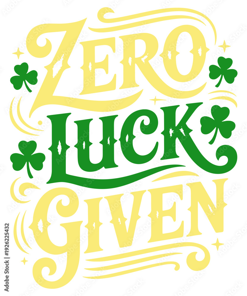 Fototapeta premium St patrick's day t-shirt design