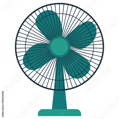 fan isolated on white