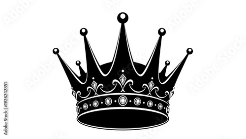 Royal Crown Illustration: Symbol of Power, Luxury, and Royalty
