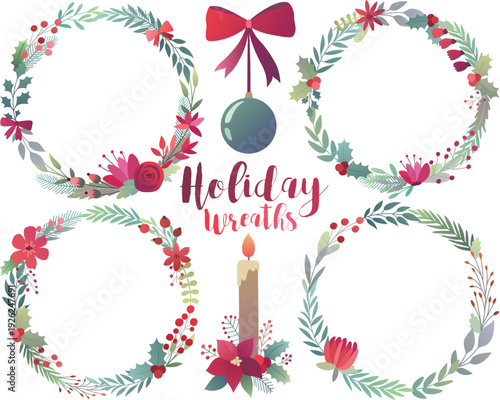  Holiday Wreaths