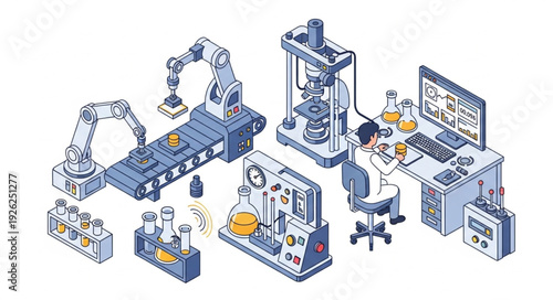 Industrial Factory Automation Machinery Equipment.