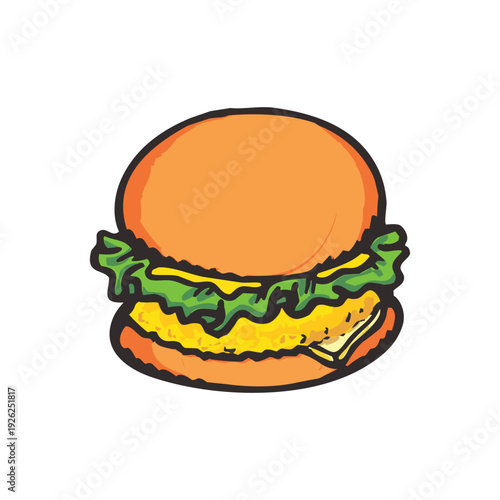 Make a Professional Burger Vector
