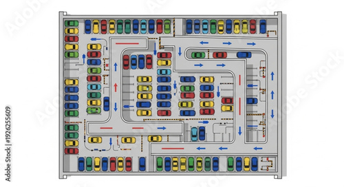 Detailed diagram of a complex electrical circuit board with various components.