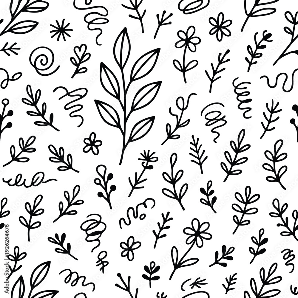 Fototapeta premium seamless floral pattern