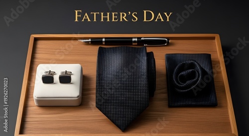 Fathers day gift ideas for dad tie cufflinks and pen set
