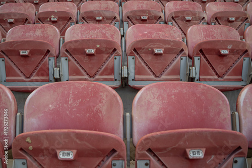 Puste miejsca na stadionie – Tło trybuny