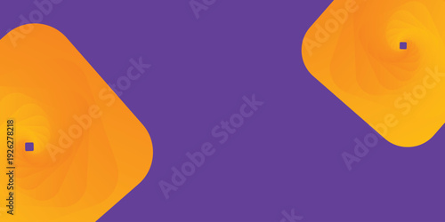 Wallpaper Mural Background square rounded gradient yellow orange spin. Swirl texture pattern technology Torontodigital.ca