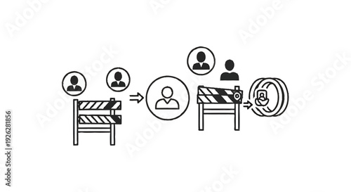 Business process improvement and workflow optimization concept.