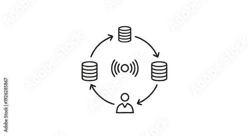 Centralized Data Management System with User Control.