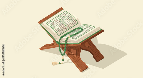 The Holy Quran and Beads