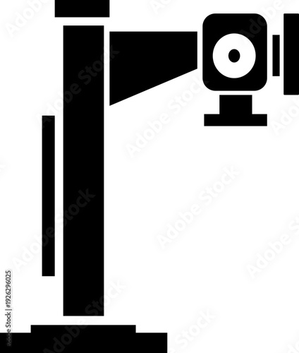 Xray machine medical equipment icon in black flat style featuring radiology, scanner, imaging, diagnostic, hospital technology and healthcare synonym elements for clinic desi
