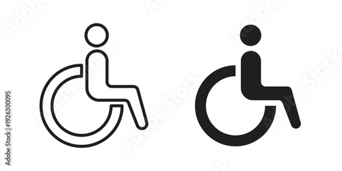 Disable icon elements. A modern flat and line icons set