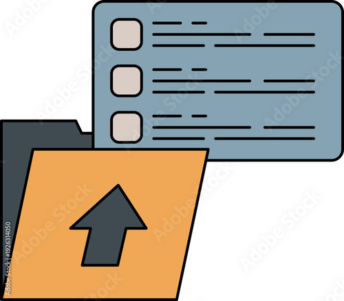 Uploading files to a digital database