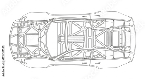 Detailed Illustration of Mechanical Component or Gear.
