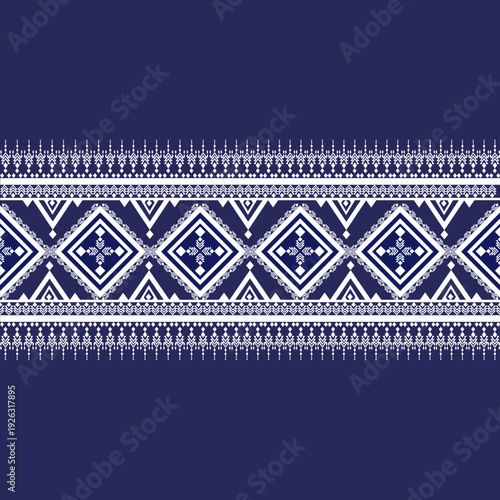 Geometric Ethnic seamless pattern background.Native American tribal fabric, Azect,Batik,rung,drawn,cross