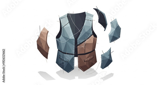 Leather Jacket Fragments and Pieces.