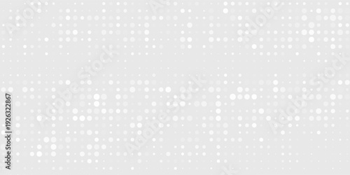 Abstract dot white gray wave light technology texture background. Abstract big data digital concept simple art modern