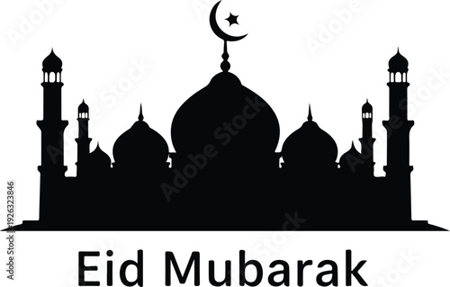 A striking silhouette of the Taj Mahal and historic mosques showcases the majestic marble architecture and towering minarets of this iconic landmark monument in Agra, India