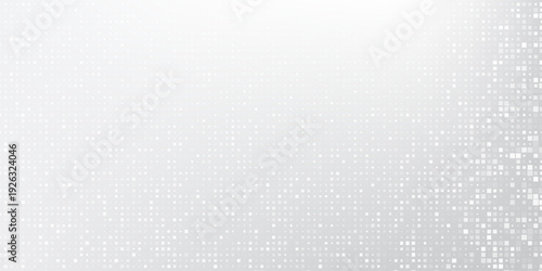 Art dotted silver foil mesh background with metal mirror texture. Chrome gradient surface abstract