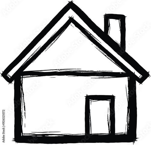 Simple house illustration