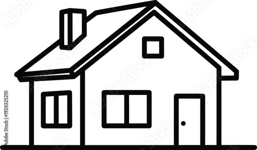 Simple house illustration