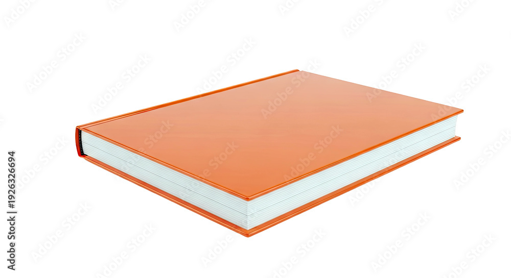 Fototapeta premium Orange Hardcover Book