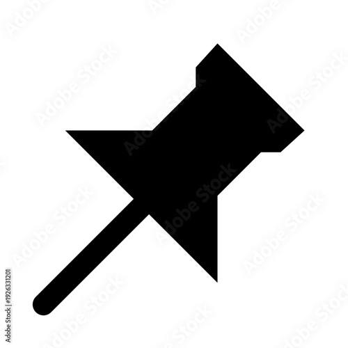 Location Pushpin Solid Icon