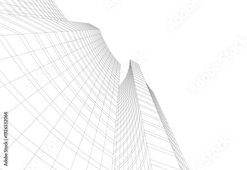 abstract 3d architecture