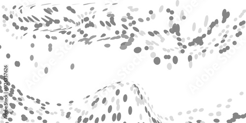 Light Silver, Gray vector backdrop with dots, spots. Blurred bubbles on abstract backdrop with colorful gradient. Template for your brand book.