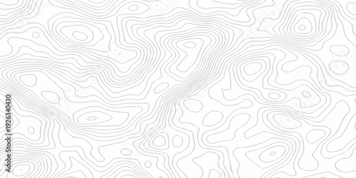 Abstract pattern with lines . Abstract Vector geographic contour map and topographic contours map background. Abstract white pattern topography vector background. Topographic line map background.